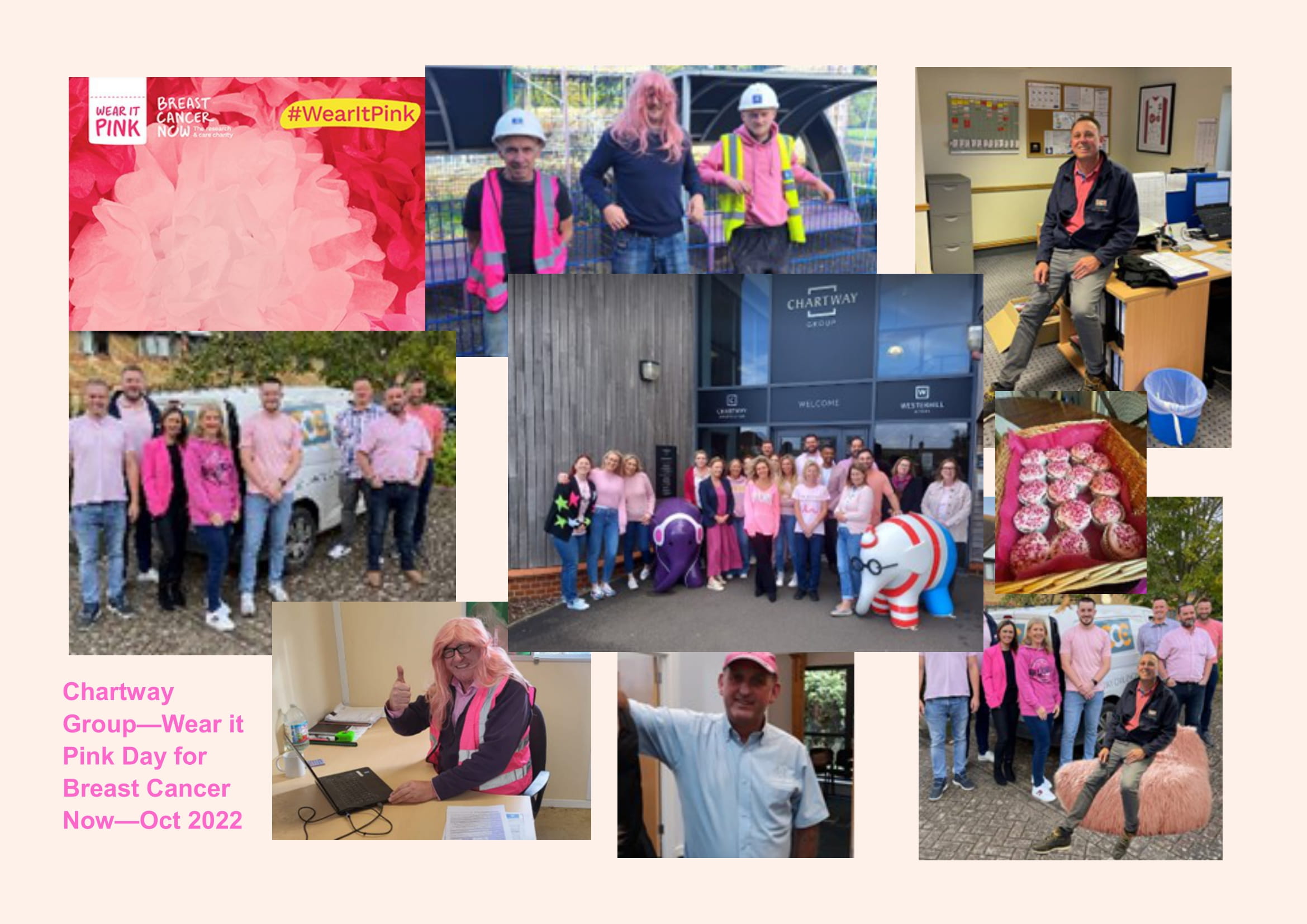 Chartway Group turn pink for the day!
