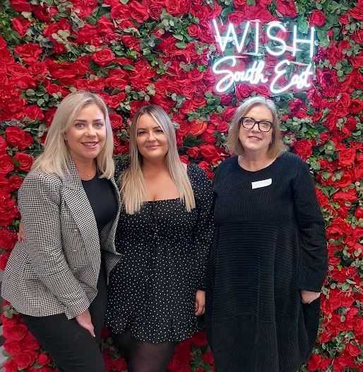 Chartway Group‘s ‘Women in Construction’ team attend WISH Southeast’s Christmas event.